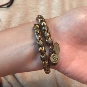 Alex and Ani gold bracelet